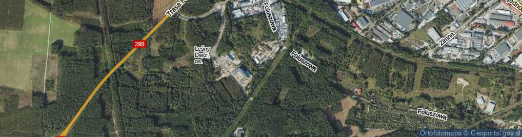 Zdjęcie satelitarne Dworkowa ul.